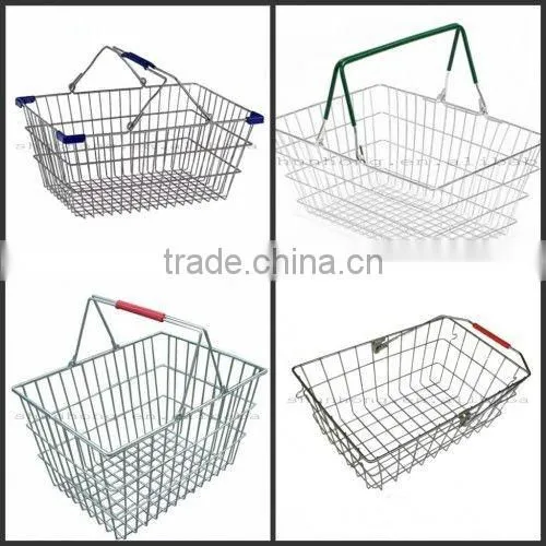 Recycle Wire Mesh Shopping Basket photo-3