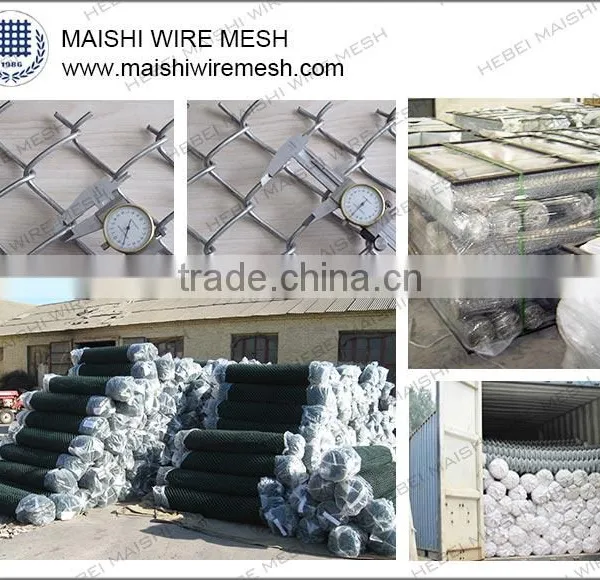 Chain Link Fence for Security Fencing (diamond Wire Mesh)