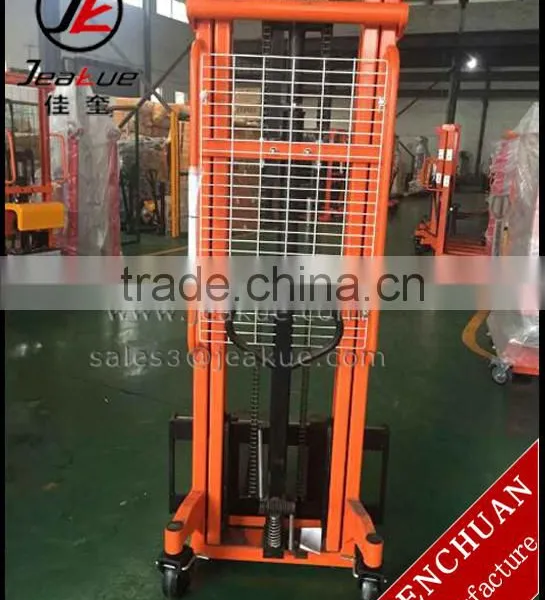 1000kgs 1500kgs 2000kgs Hand Staker Forklift Hydraulic Manual Stacker photo-2