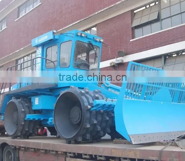 Chinese 20 Ton Refuse Compactor LLC220 photo-2