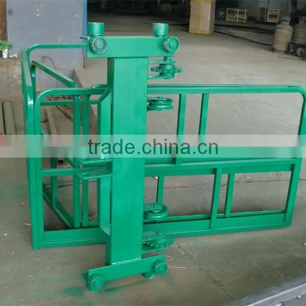 Good Quality Hydraulic Guide Rail Chain Lift Table For Goods Lifting photo-4