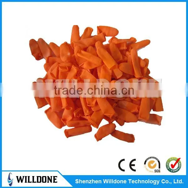 High Quality Orange Anti-slip Finger Cots photo-4
