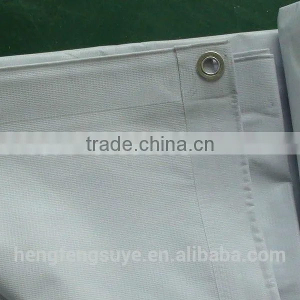 100% PVC Cheap Laminated Fabric Waterproof Fabric 200D*200D 1000D*1000D photo-2