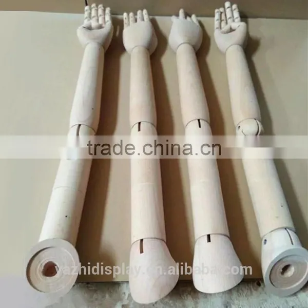 White Wooden Mannequin Arm Use for Dress Form photo-2