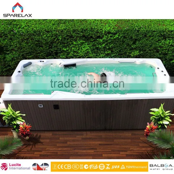 Selling Luxurious Portable Acrylic Balboa Endless Pool Swimming Spa photo-4