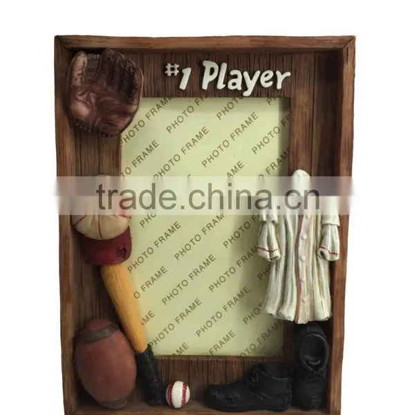 2015 Sport Style Resin Picture Photo Frames for Wholesale photo-4