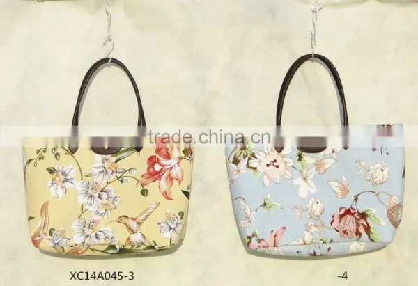 Colorful Canvas Beach Tote Bag With Beautiful Pattern photo-4