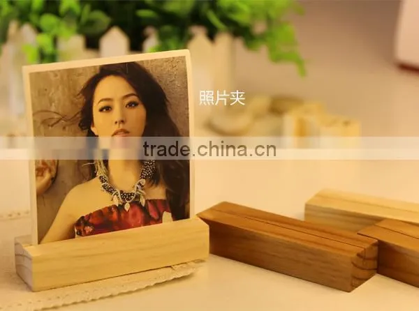 Zakka Creative Wooden Photo Clip photo-5