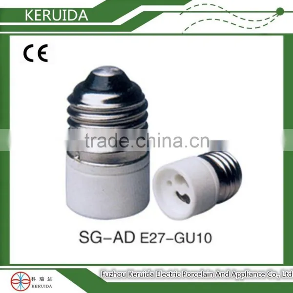High Quality Plastic Halogen E27 to G5.3 Lampholder Conversion Adapter photo-3