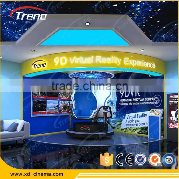 2017 High Profit Egg Vr Cinema, Amusement Park 9D Vr Cinema Simulator 9D Egg Vr Cinema Game Machine Best Price photo-5
