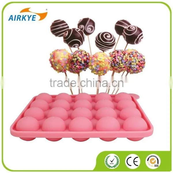 Silicone Cake Pops Mould Maker Lollipop Sticks Pop Mold Cooking photo-2