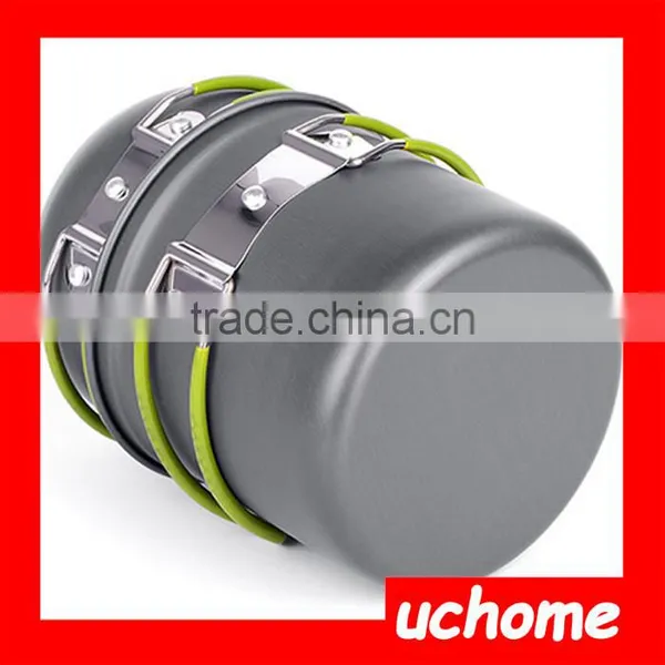 UCHOME Hard Anodized Aluminum Camping Cookware photo-4