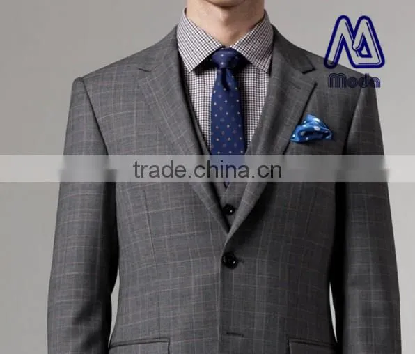 New Tailored Business Slim Fit Men's Suits photo-4