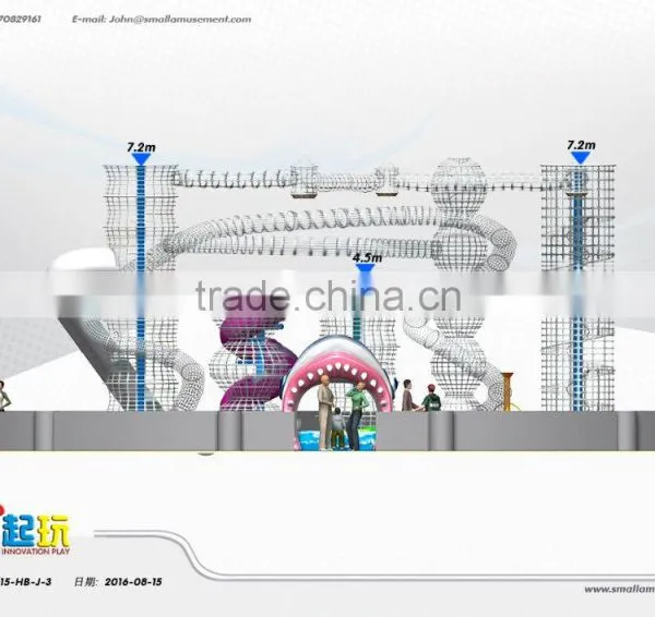 Junior Area of Ocean Themed Indoor Kids Playground photo-5