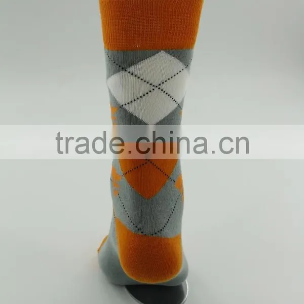 Men Argyle Custom Socks With Wording on the Bottom photo-3