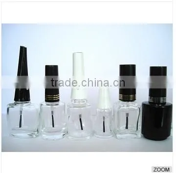Clear Glass 5 ml Nail Polish Bottle,High Quality Nail Polish Bottle With Cap and Brush photo-2