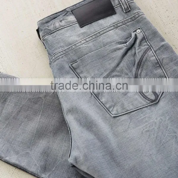 2016 Plain Fashion Men Jeans Pants Price Wholesale in Bulk photo-4