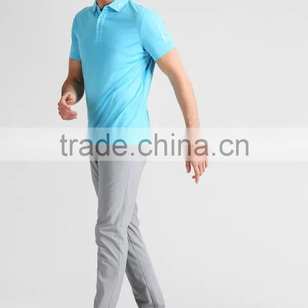 MGOO Factory Supplier Dri Fit Polo Shirts Wholesale Mens Golf Polo Shirt Embroidered With Logo photo-3