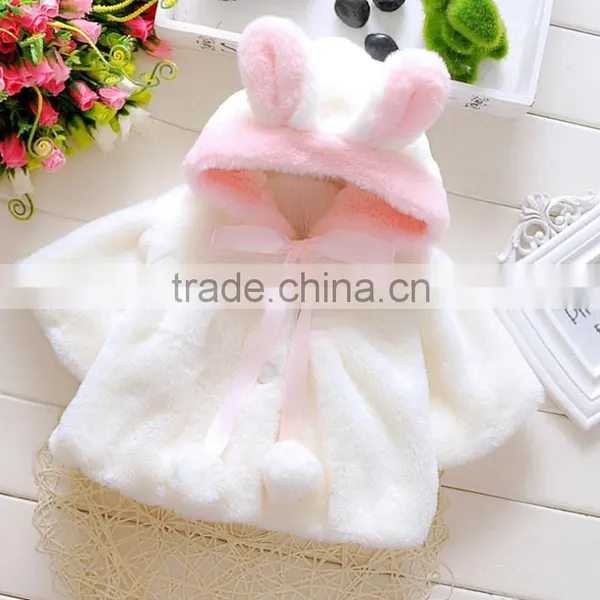 Zm40648b Wholesale Baby Girls Coat Fancy Warm Children Jackets photo-2
