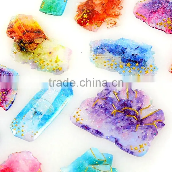 Custom Epoxy Resin Sticker Waterproof PVC Sticker Decorative Children Sticker photo-4