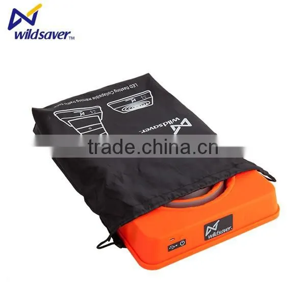 Led USB Rechargeable Waterproof Collapsible Traffic Cone photo-6