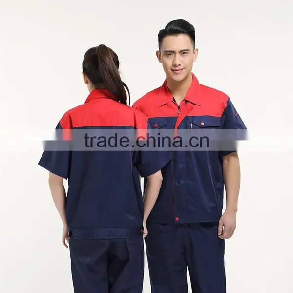 Summer Short Sleeves Cotton Workshop Wear Coat Factory Workerwear photo-2