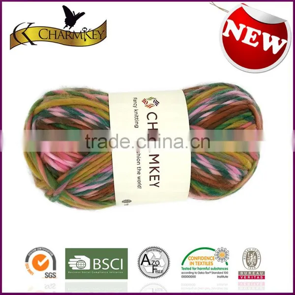 2016 Super Chunky Crochet Yarn / Hand Knitting Yarn With Low Price photo-3