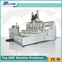 Hot Sale!TBI Ball Screw,Taiwan Hiwin Guide Rail,rotary,NC Studio Control System 2513 4 Axis Cnc Router for Sale
