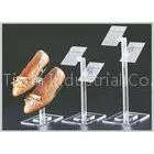Tiered Floor Standing Acrylic Display Stand , Acrylic Display Rack For Shoes