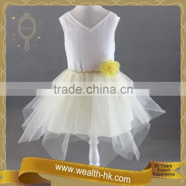 Sweety Elegant Pure Color Girls Princess Dress photo-5