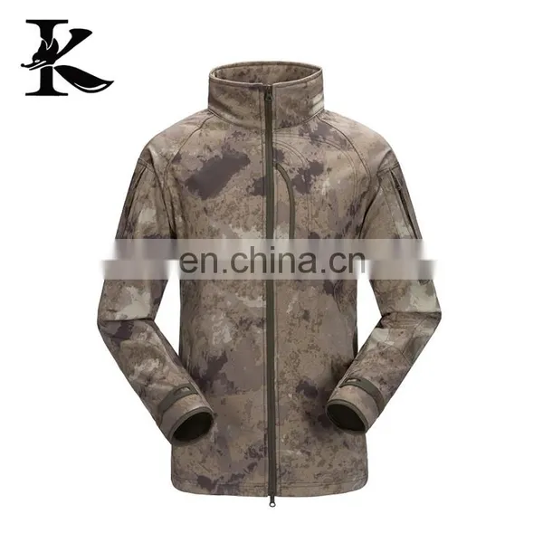 Windproof Waterproof ACU Jacket Camo Softshell Jacket photo-2