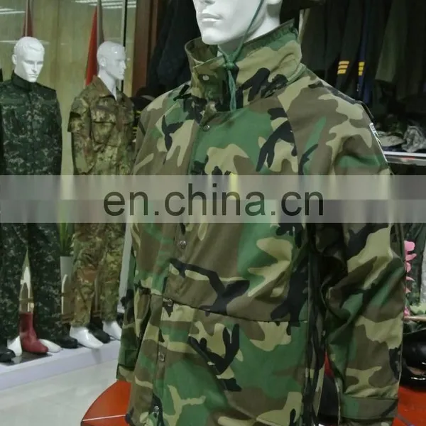 Wholesale Woodland Camouflage Army M65 Field Jacket photo-3