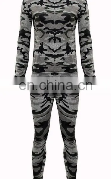 2016 China OEM Ladies Womens Casual Leisure LOUNGE WEAR Set JOGGERS Tracksuit photo-4