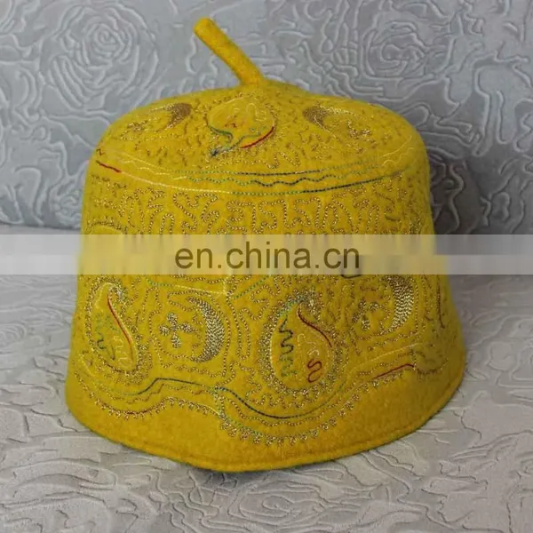Wool Felt Islamic Nigeria Prayer Caps