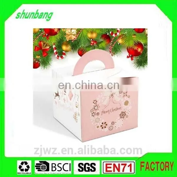 2015 Wholesale Custom Food Grade Paperboard & Christmas Paper Cake Box photo-3