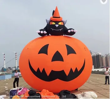 Outdoor Giant Decorations Advertising Halloween Inflatable Pumpkin Models