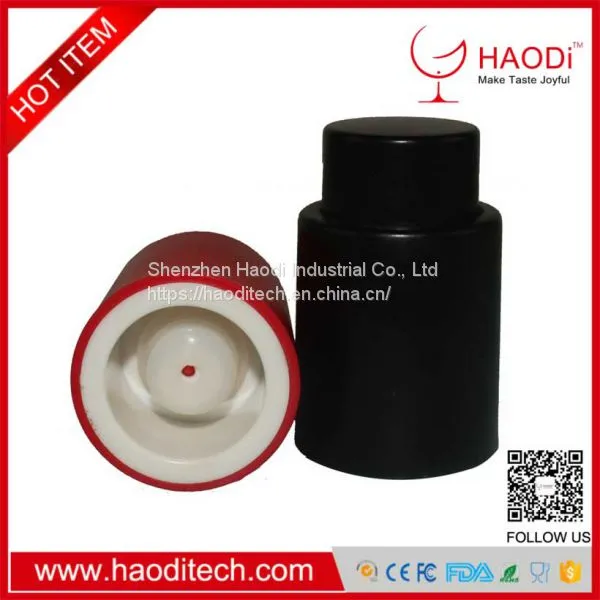 HD-JS0004 Vacuum Wine Stopper Wine Saver Vacuum Pump Preserver Remove Air and Vacuum Seal photo-3