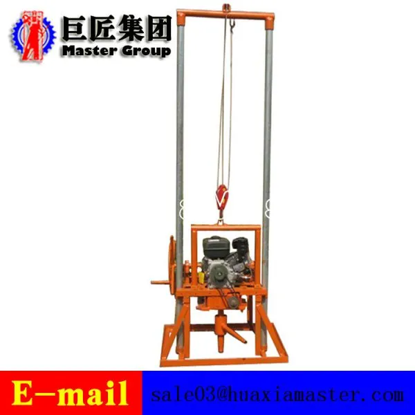Drilling Rig Machine for Water With Gasoline Engine for Sale photo-2