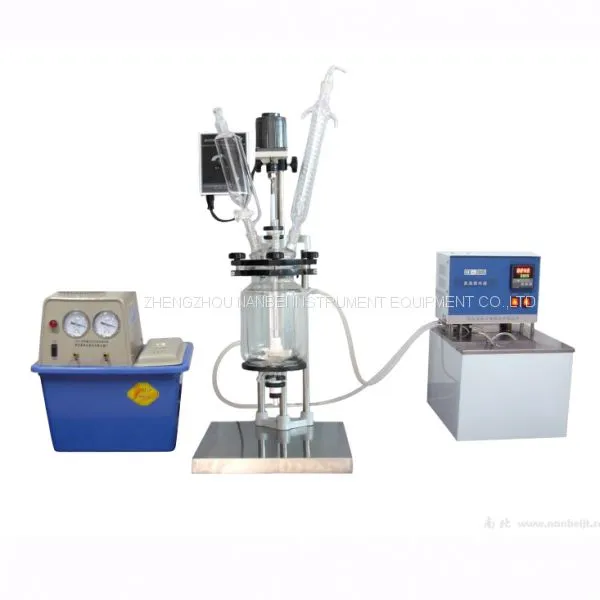 Laboratory 1L Jacketed Glass Reactor With Ce photo-2