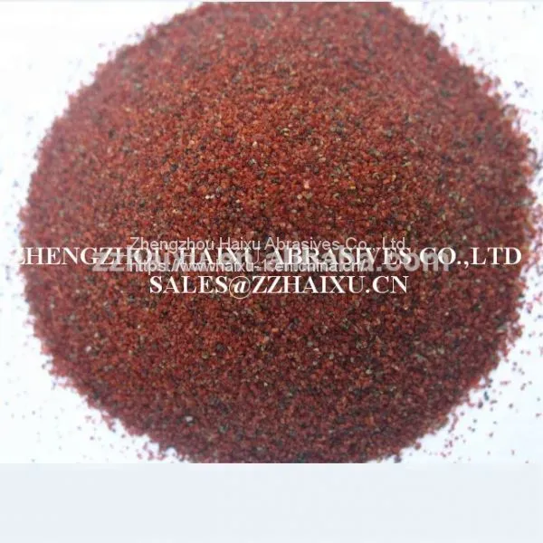 Red Garnet Sand 80 Mesh in Abrasive For Waterjet or Sandblasting photo-2