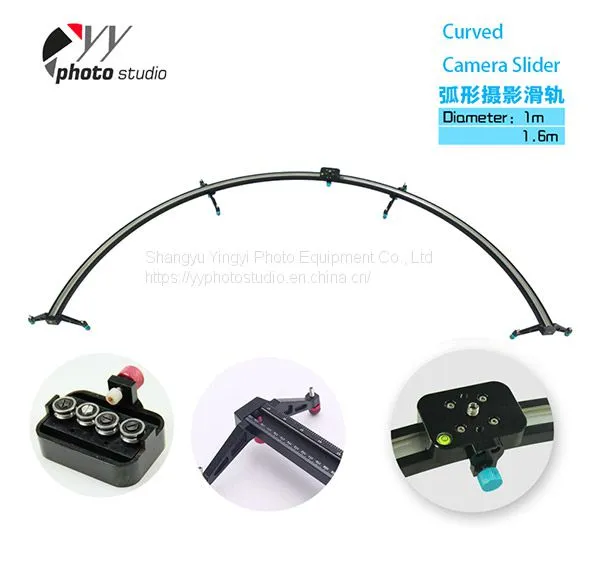 Curved Camera Video Track Dolly Slider, Video Stabilizer YCS6004 photo-2