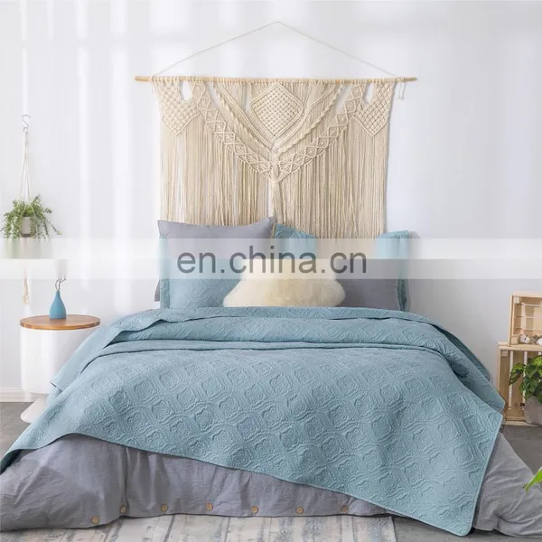 Wholesale King Queen Size Down American Style Bedding Pillow Sham Bedspread Quilt photo-2