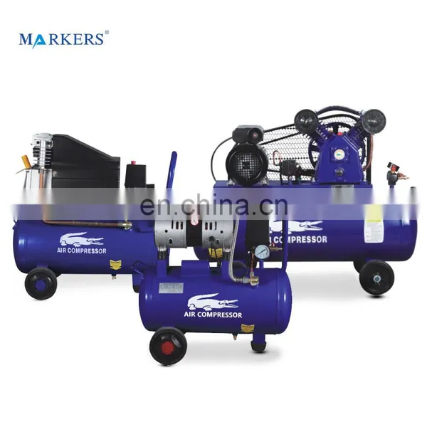 2hp Two Stage Portable 50 Litre Belt Italy Air Compressor photo-3