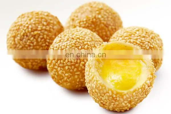 Small Sesame Seed Balls Rolling Machines Fried Sesame Balls Encrusting Machine Price for Sale photo-4