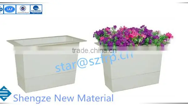 Fiberglass Flowerpot/GRP Flower Vase/FRP Box Price photo-4