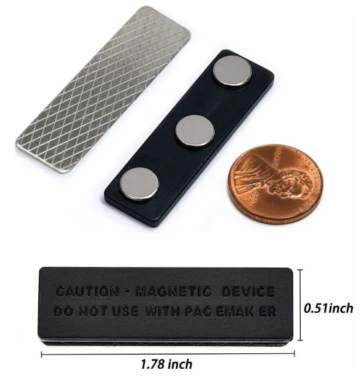 Neodymium Magnet Magnetic Name Badge Holder With Adhesive photo-5