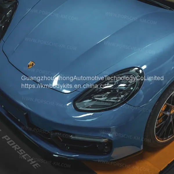 Km for 2010-16 Panamera Upgrade 971 GTS Bumper and New Model Headlights photo-4