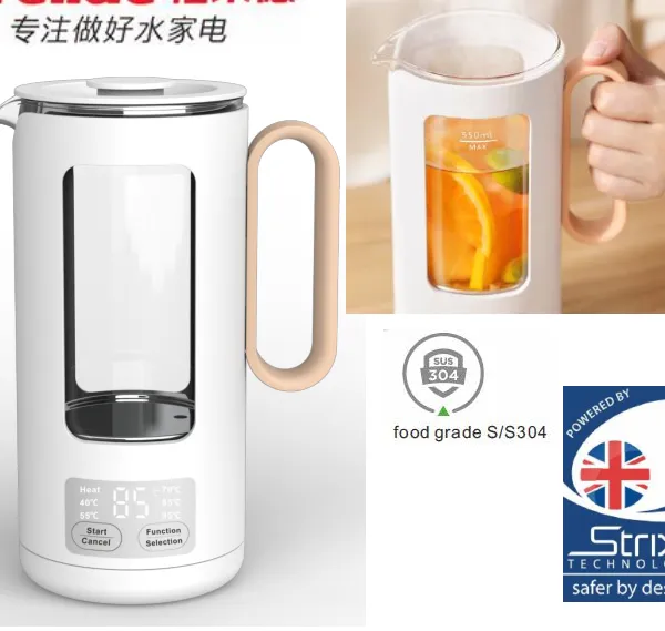 Electric Kettle Jug Factory Newest Temperature Control Electric Kettle Cup (40˚ C,55˚ C,70˚ C,85˚ C,100)（wechat:13510231336）