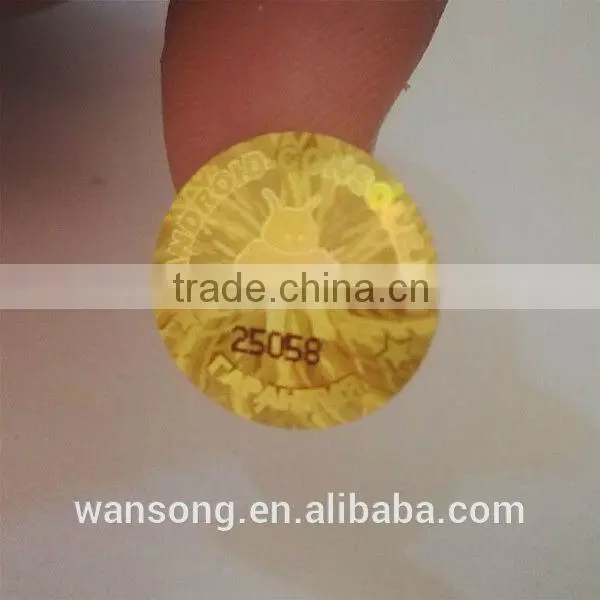 3D Customized Hologram Sticker .3D Laser Hologram Label photo-3