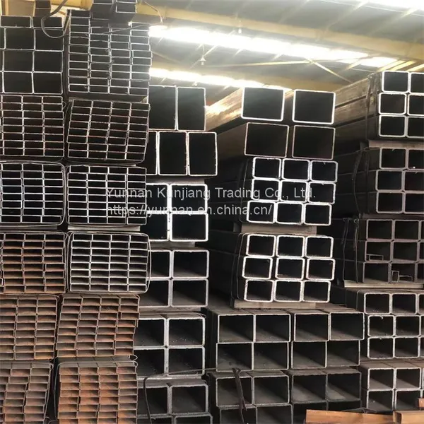 Yunnan Q235 Square Tube Wholesale Hot Dip Galvanized Square Tube 40 * 80 * 3 Square Tube Kunming Sales Square Tube photo-5